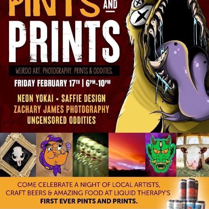 Pints & Prints - Community Art Event